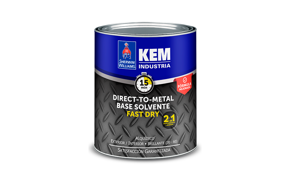 Kem Direct-To-Metal Base Solvente Mate