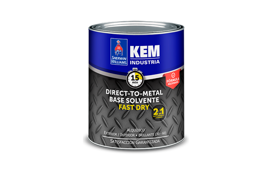 Kem Direct-To-Metal Base Solvente Mate