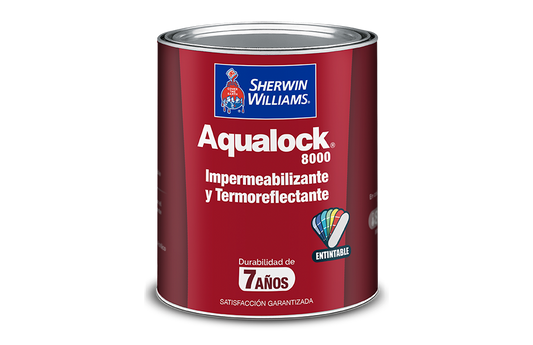 Impermeabilizante Y Termoreflectante 8000 Bases Entintables
