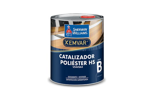 Catalizador Fondo Acabado Polester Hs De Color